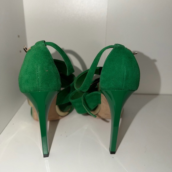 Jimmy Choo Kelly Green Sandal - Picture 3 of 4